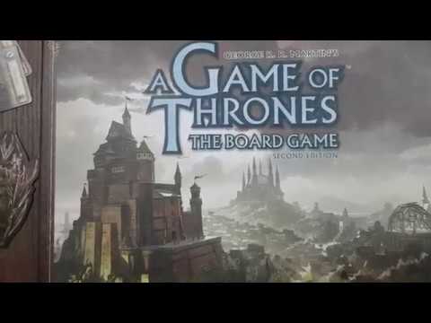 სამაგიდო თამაში A Game of Thrones Board Game 2nd Edition წესები
